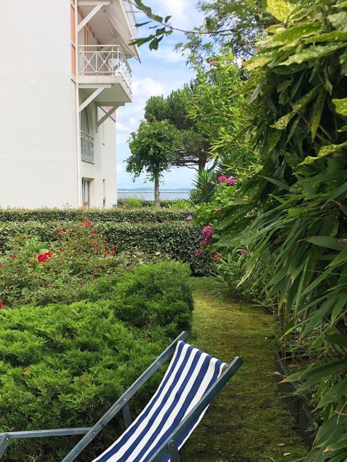 Appart Sur La Plage Pied Dans L Eau Avec Terrasse Jardin Vue Sur Le Bassin Depuis La Terrasse , Parking Arcachon Ngoại thất bức ảnh