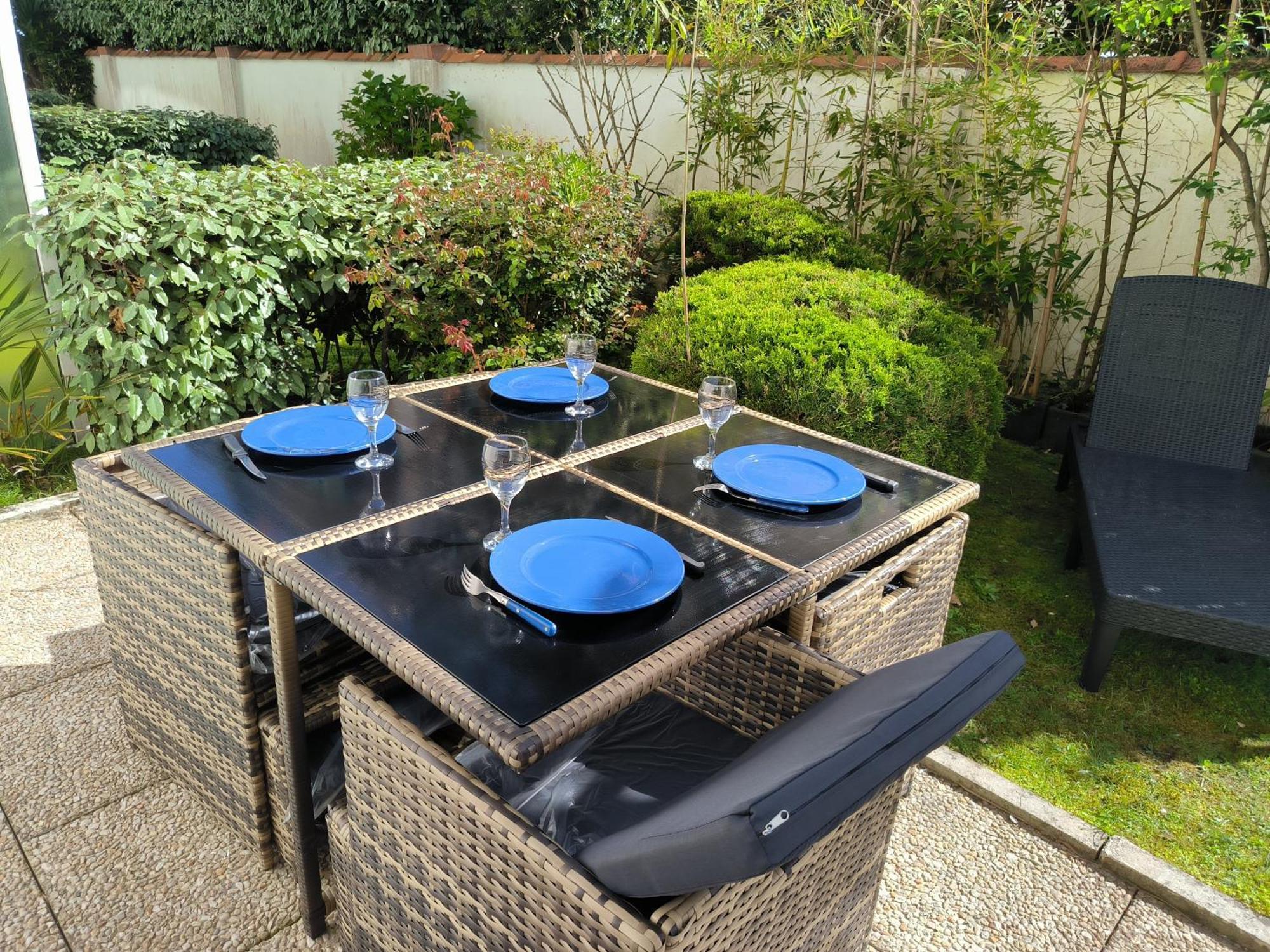 Appart Sur La Plage Pied Dans L Eau Avec Terrasse Jardin Vue Sur Le Bassin Depuis La Terrasse , Parking Arcachon Ngoại thất bức ảnh